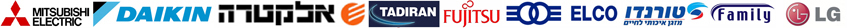 אלקטרה, תדיראן, טורנדו, אל ג'י, - סמלים של מותגים וחברות